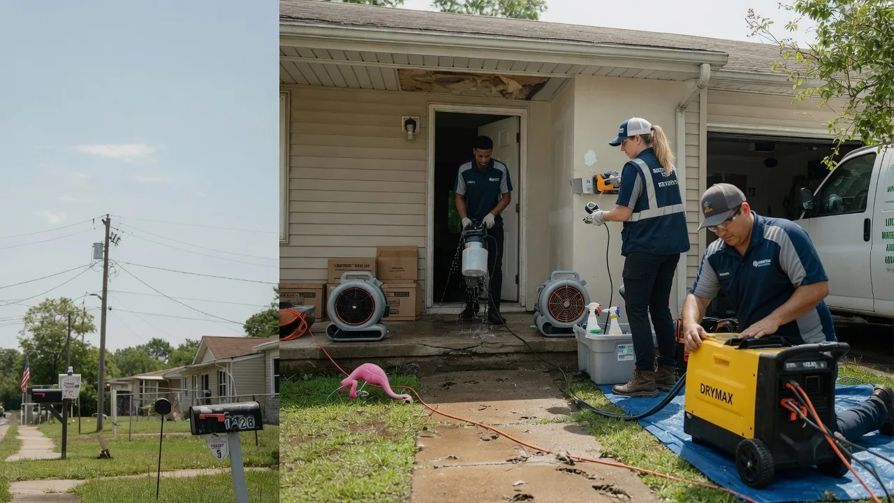 Storm Damage Water Removal in Shuqualak, MS near me